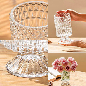Grand <span class=keywords><strong>vase</strong></span> en verre transparent simple moderne <span class=keywords><strong>Vase</strong></span> <span class=keywords><strong>hydroponique</strong></span> domestique à sens avancé - Product Image 3