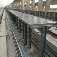 Supports métalliques usinés CNC ultra-résistants à la corrosion, en acier sectionnel en T soudé laminé à chaud HDG