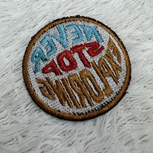 Toppe personalizzate <span class=keywords><strong>in</strong></span> ciniglia per indumenti nuova celebrazione del Festival con etichetta per macchina per vestiti ricamati - Product Image 5