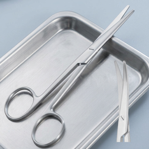 Ciseaux chirurgicaux Landolt pour la chirurgie générale, certifiés CE, instrument chirurgical manuel de classe I - Product Image 4