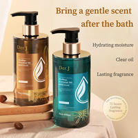 Gel Douche Parfumé Longue Durée 450ml Infusé aux Huiles Essentielles Nettoyage en Profondeur & Hydratation de la Peau