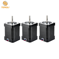 Moteur pas à pas bipolaire Nema17, longueur 60 mm, courant de maintien 2,5 A, angle de pas 1,8 degré, arbre de 5 mm pour systèmes de distribution