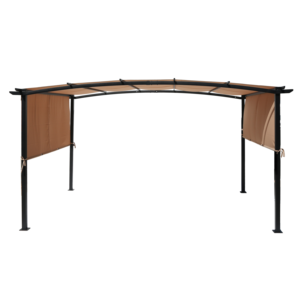 Gazebo con tetto in lamiera di ferro di alta qualità per la terrazza da giardino all'aperto <span class=keywords><strong>e</strong></span> l'<span class=keywords><strong>arredamento</strong></span> del balcone realizzato in acciaio resistente - Product Image 4