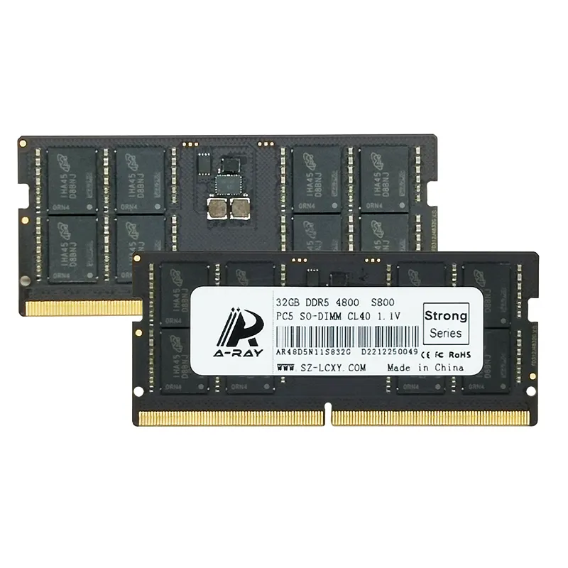 A-RAY üretim doğrudan özelleştirilmiş 1.1v Laptop memoria 4800MHz nb so-dimm 5600 16gb rams bellek 8gb laptop 5 ram Laptop için 32gb