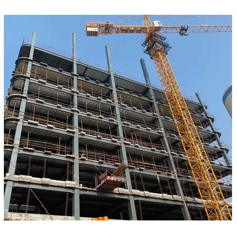 Construcción de edificios prefabricados, estructura de acero personalizada para estacionamiento de coche, Hotel, escuela, Hospital