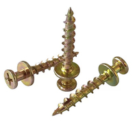 JINTAI 1 1/4 crochets d'image vis de suspension pour cloison sèche tête encastrée croisée attaches autotaraudeuses pour installation murale professionnelle