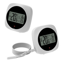 Nouvel écran LCD numérique miniature pour réfrigérateur/congélateur, base magnétique, alarme, montable sur bureau/mur, OEM/ODM, surveillance de la chaîne du froid