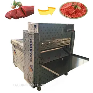 Bombay butcher pork cutting machine beef and meat roll cutter equipment frozen cold cut meat slice machine