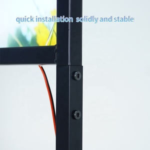 Présentoir de poster vertical à LED Boîte à lumière pour menus Panneaux publicitaires avec support - Product Image 5