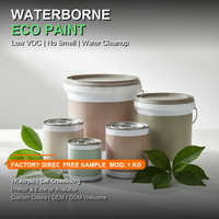 Vernis transparent à base d'acrylique aqueux pour bois massif ; apprêt et couche de finition ; peinture écologique inodore pour bois ; peinture