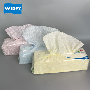 ผ้าเช็ดทำความสะอาดครัว Wipex แบบแห้งและเปียก ผลิตจากผ้าไม่ถักทอ ใช้ได้กับอาหาร ปลอดภัยสำหรับงานบริการอาหาร ผ้าเช็ดทำความสะอาดฆ่าเชื้อแบคทีเรีย - Product Image 1