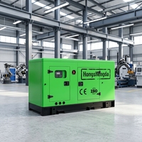 Générateur diesel super silencieux Ricardo 30 kW 37,5 kVA 65 dB insonorisé pour usage résidentiel, alimentation de secours triphasée 50 Hz CE ISO ATS 110 V 220 V 380 V