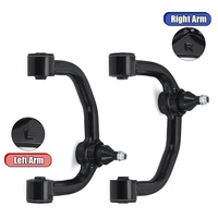 Bras de commande supérieurs avant avec joint à rotule 2-4 "Lift 6-Lug Wheel Heavy Duty Tubular (Left & Right) pour PQY-CKL02BK Ford F150 04-20