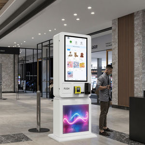 Pantalla táctil de 32 pulgadas Efectivo Tarjeta DE CRÉDITO <span class=keywords><strong>Apple</strong></span> <span class=keywords><strong>Pay</strong></span> Pink Beauty Supply Máquina expendedora para artículos al por menor Cosméticos - Product Image 1