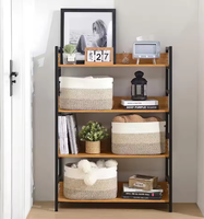 Panier en coton écologique HUAYI, panier rectangulaire en tissu tissé, multifonctionnel, décoratif, avec poignée, pour le rangement à domicile, ensemble cadeau