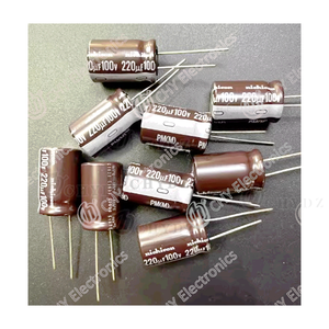 นิชิคอน 220UF 100V PM (M) ของแท้ใหม่เอี่ยม 16*25 มม. ตัวเก็บประจุแบบอิเล็กโทรไลต์ ทนอุณหภูมิ 105 องศา 220UF 100V - Product Image 1
