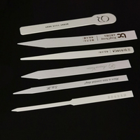 Bandes de papier pour testeur de parfum personnalisé avec logo imprimé or noir