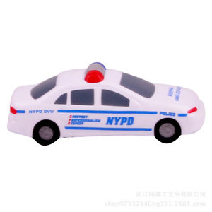 Nypd Police Car Pu <b>Foam</b> Toy Cartoon Stress Relief <b>Craft</b> Model - Product Image 4