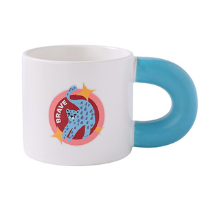 แก้วเซรามิก 330 มล. ลายการ์ตูน พิมพ์ลายสกรีน สำหรับเป็นของขวัญ ใช้ได้ทั่วไป - Product Image 5