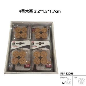 Corcho De Cocina 4 2.2x1.5x1.7cm Para Botellas De Vino - Product Image 3