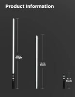 NEXUSSABERS Lightsaber Murah Star the Wars, Pedang Laser dengan Gagang Logam, Lichtschwert, Sable De Luz, Pedang Laser Menyala, Mainan Pedang Laser