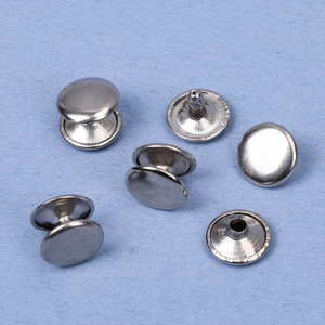 Rivets à double capuchon en acier inoxydable Autonomy 10 mm, durables pour sacs et sangles en cuir - Product Image 3