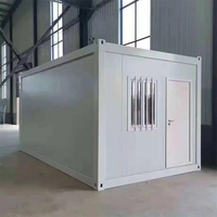 Casa Contenedor de Acero Prefabricada Desmontable Moderna, de Ensamblaje Rápido, para Uso en Exteriores, Campamentos, Oficinas, Centros Comerciales, Escuelas y Hoteles