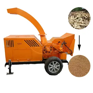 Machine mobile professionnelle de broyeur de bois/Machine de copeaux de bois pour le composter