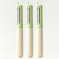 Éplucheur de légumes et de pommes de terre en acier inoxydable durable, râpe à carottes multifonctionnelle, lame de découpe précise pour fruits, préparation quotidienne en cuisine
