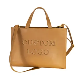 Custom Leather Handbag Protect Black Women Purse Large Capacity Tote bag Best PU Bag Oversized Women's Tote Bags