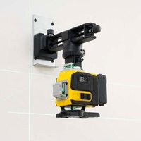 Niveau laser rotatif professionnel portable 12/16 lignes haute précision, auto-nivelant industriel à faisceau vert pour la construction et le bricolage