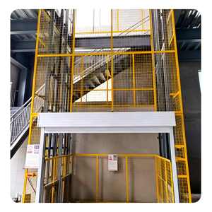 Satılık depo kılavuz rayı kargo kaldırma platformu navlun asansör fiyatı - Product Image 1