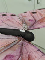 JIN PENG Dron Mariposa RGB de Cuento de Hadas, Juguete Iluminado con Movimiento Fluido para Espectáculos en Escenarios de Bodas