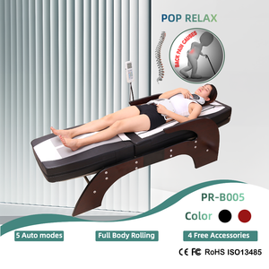 Pop Relax Beste Koreanische Chiropraktik-Massageliege mit Wirbelsäulentraktion, Infrarot-Wärmetherapie und automatischen Turmalin- & Jade-Thermorollen - Product Image 2