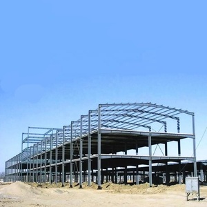 Structure en acier préfabriquée pour atelier, hangar, entrepôt métallique, bâtiment léger, structure en acier pour bâtiment - Product Image 4