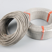 Câble de compensation thermocouple blindé 2 conducteurs, types E J T K, haute température, pour extension