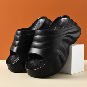 Guru – tongs à plateforme pour femmes, sandales blanches en EVA pour la plage et le camping, chaussures d'été antidérapantes et respirantes - Product Image 3