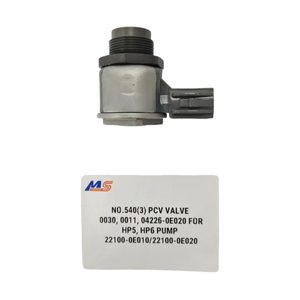 Válvula PCV NO.540(3) <span class=keywords><strong>0030</strong></span> 0011 04226-0E020 para Bomba HP5 HP6 22100-0E010 22100-0E020 - Product Image 1