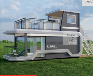 Nhà ở dạng viên nang di động cao cấp, cấu trúc thép, nhà container, hợp kim nhôm, kính cường lực Low-E (Thiết kế hiện đại, có thể tùy chỉnh) - Product Image 6