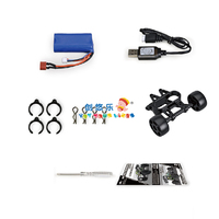 EPT 2026 1/16 Camioneta Monstruo RC 4WD 38KM/H 2.4G Totalmente Proporcional, Auto a Control Remoto Todoterreno con Luz LED, Cable USB Metálico