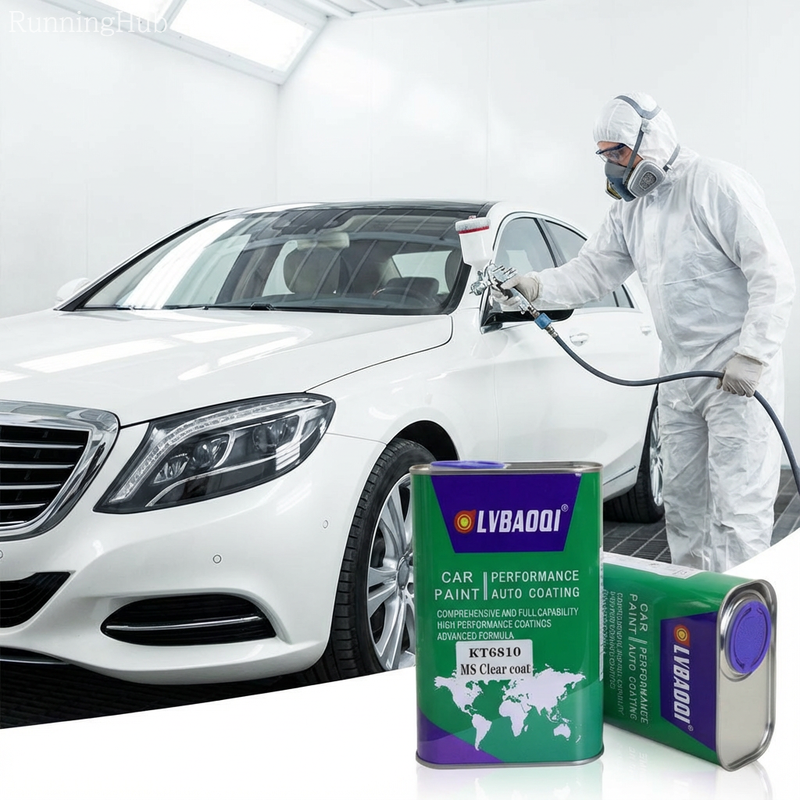 High Gloss Acrylic Auto Refinish Spray
