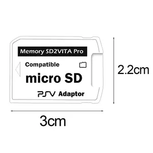 <span class=keywords><strong>Adaptador</strong></span> <span class=keywords><strong>SD</strong></span> de tarjeta de memoria TF para PS Vita PSV 1000 2000 soporte de tarjeta <span class=keywords><strong>Micro</strong></span> SD2 VITA <span class=keywords><strong>adaptador</strong></span> Memory Stick - Product Image 2