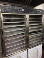 Automatische voedseldroger van roestvrij staal, continue droogmachine voor de dehydratatie van fruit en groenten in fabrieken