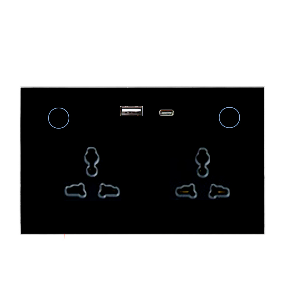 147-WIIFI-USB-C สีดำ