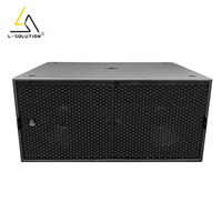 Caisson de basse professionnel passif double subwoofer de 18 pouces de 18 pulgadas subwoofers de 18 pouces