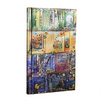 Carnet de notes à spirale rigide de style européen rétro, estampillé or, pour étudiant, idéal comme cadeau, fabriqué en Chine