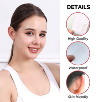 Vente en gros Autocollants d'oreille elfe en silicone transparent Correcteur d'oreille invisible cosmétique pour outils de maquillage