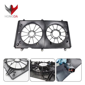 Ventilador de refrigeración para radiador de coche eléctrico para Honda Civic City Cr-v <span class=keywords><strong>Crv</strong></span> Accord Fit Jazz Odyssey Vezel <span class=keywords><strong>2015</strong></span> 2020 2021 2022 2023 - Product Image 2