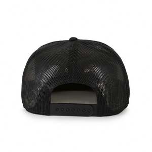 หมวกเบสบอลทั่วไปทำจากโพลีเอสเตอร์100% ปีกกว้างสีดำ - Product Image 5