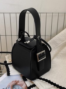 ZPB3456 HOT New Fashion Lady's Pu Leather Handbag Famous Brand Weeks Luxury Designer Shoulder <strong>Bag</strong> <strong>Buckle</strong> Strap Portable BLL0069 - Product Image 2